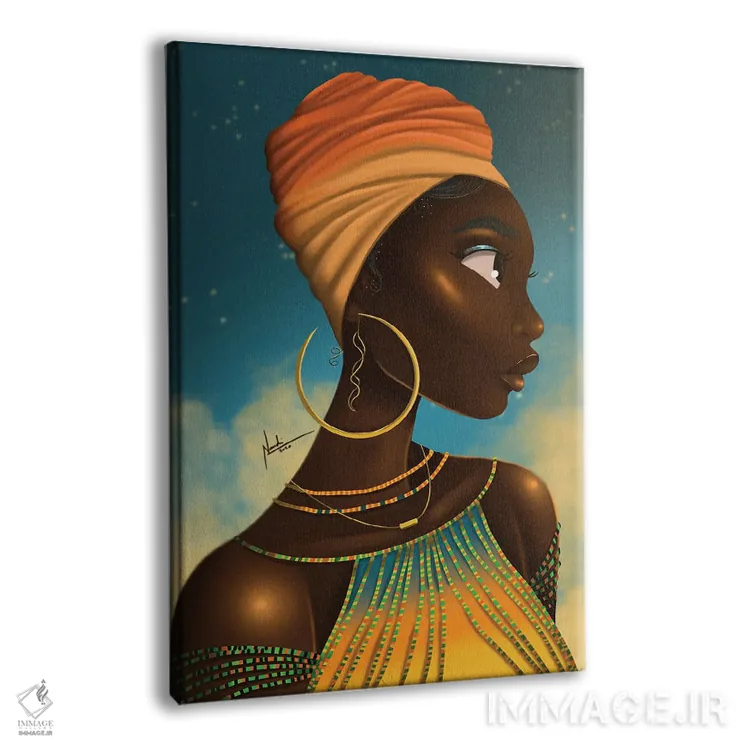 تابلو دکوراتیو در میان ابرها اثر ناندی ال. فرناندز - نمای پرسپکتیو محصول