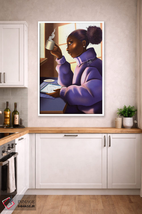 تابلو دکوراتیو صبح دوشنبه اثر ناندی ال. فرناندز - D3W