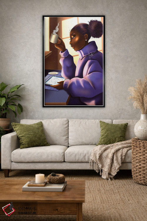 تابلو دکوراتیو صبح دوشنبه اثر ناندی ال. فرناندز - D2B