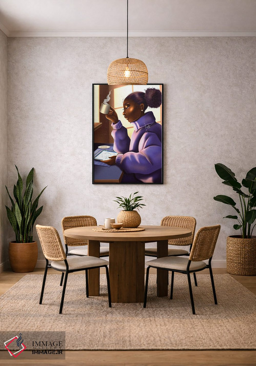 تابلو دکوراتیو صبح دوشنبه اثر ناندی ال. فرناندز - D4B