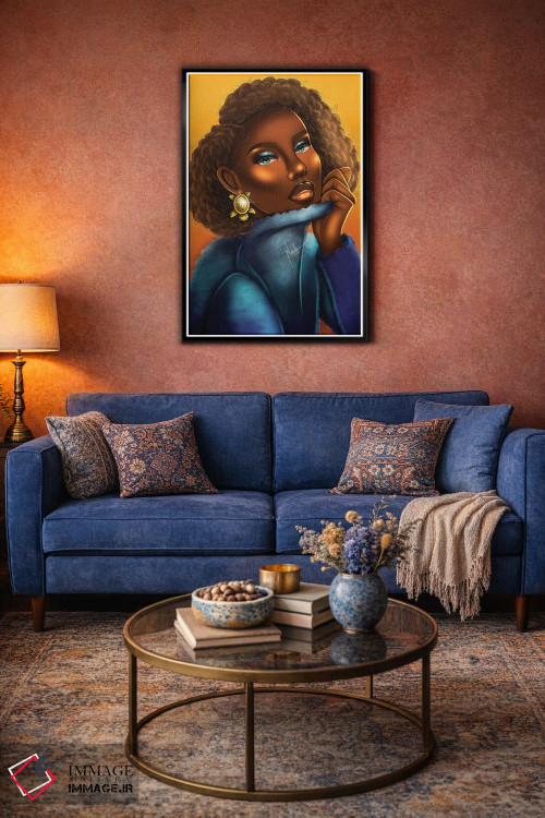 تابلو دکوراتیو یقه اسکی اثر ناندی ال. فرناندز - D3B