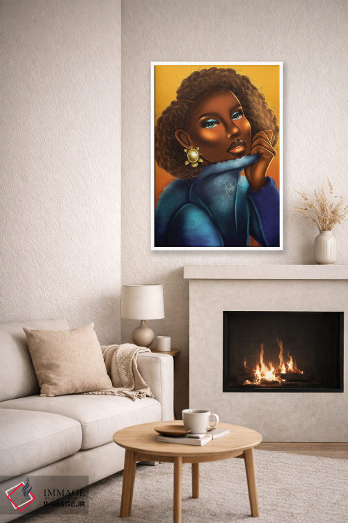 تابلو دکوراتیو یقه اسکی اثر ناندی ال. فرناندز - D6W