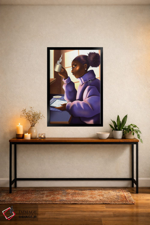 تابلو دکوراتیو صبح دوشنبه اثر ناندی ال. فرناندز - D5B