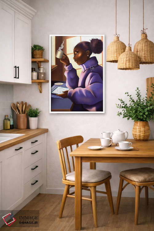 تابلو دکوراتیو صبح دوشنبه اثر ناندی ال. فرناندز - D6W