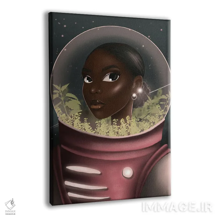 تابلو دکوراتیو در فضا اثر ناندی ال. فرناندز - نمای پرسپکتیو محصول