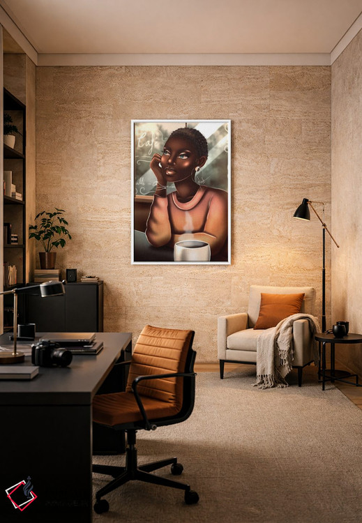 تابلو دکوراتیو چای اثر ناندی ال. فرناندز - D5W