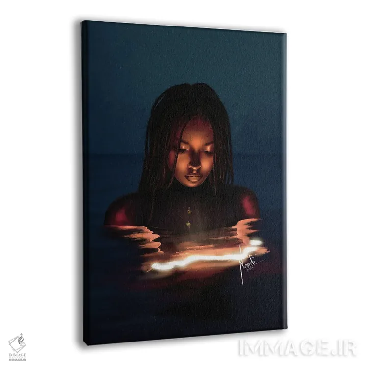 تابلو دکوراتیو نور درون اثر ناندی ال. فرناندز - نمای پرسپکتیو محصول