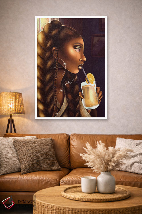 تابلو دکوراتیو آب لیمو اثر ناندی ال. فرناندز - D2W