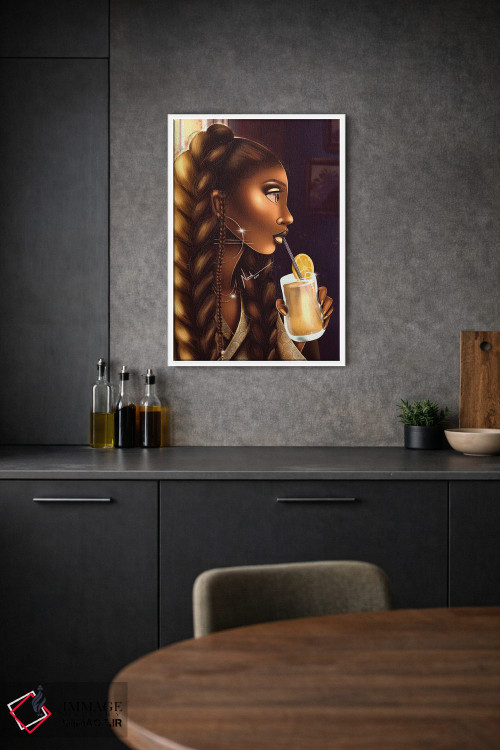 تابلو دکوراتیو آب لیمو اثر ناندی ال. فرناندز - D1W