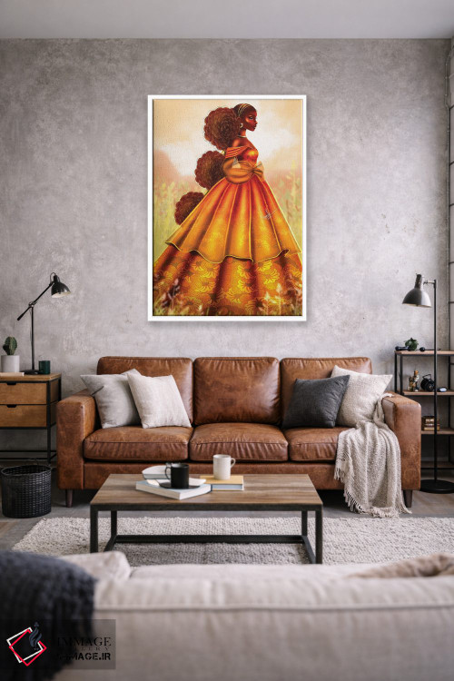 تابلو دکوراتیو شاهزاده کهربایی اثر ناندی ال. فرناندز - D1W