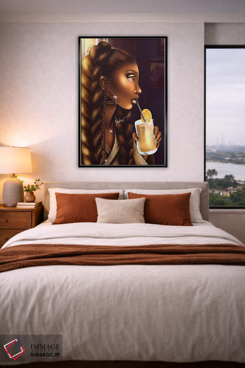 تابلو دکوراتیو آب لیمو اثر ناندی ال. فرناندز - D3B