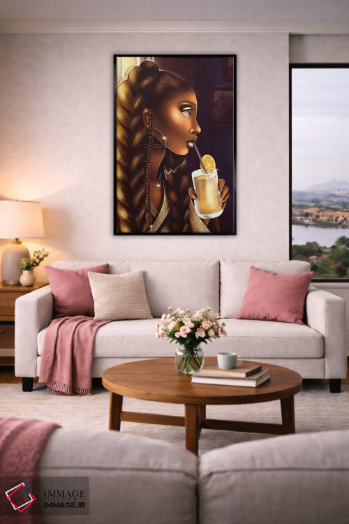 تابلو دکوراتیو آب لیمو اثر ناندی ال. فرناندز - D4B