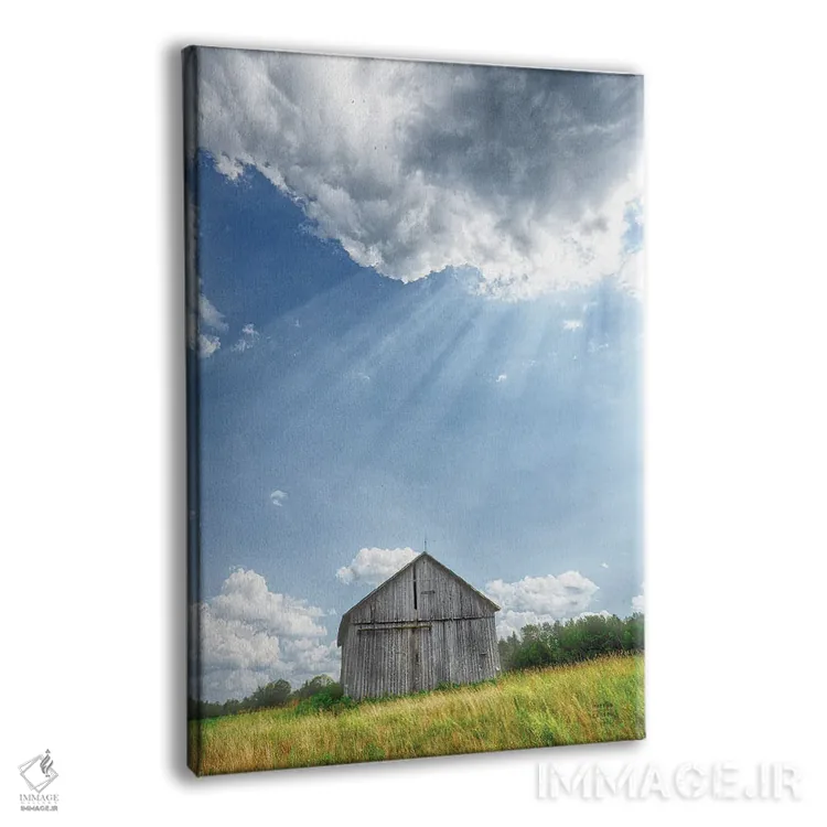 تابلو دکوراتیو پرتوهای انبار اثر نیتن لارسون - نمای پرسپکتیو محصول