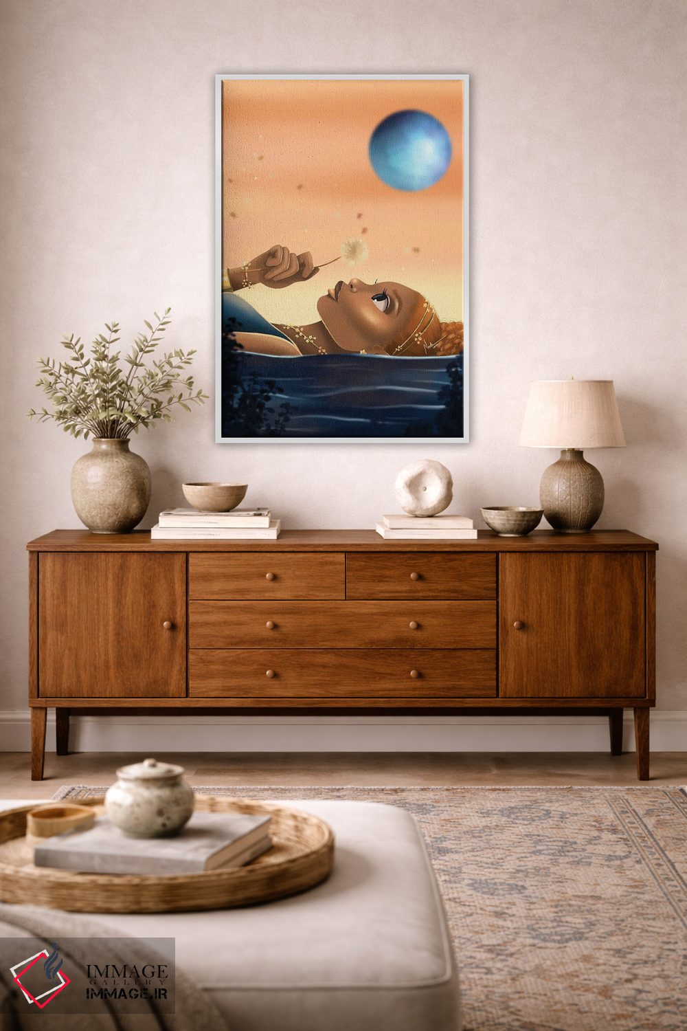 تابلو دکوراتیو آرزو اثر ناندی ال. فرناندز - D2W