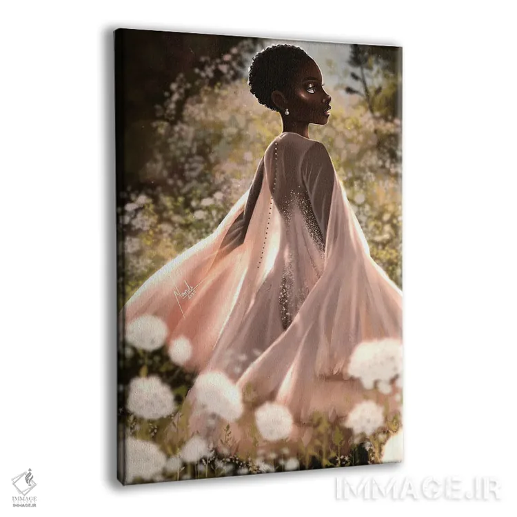 تابلو دکوراتیو چمنزار اثر ناندی ال. فرناندز - نمای پرسپکتیو محصول