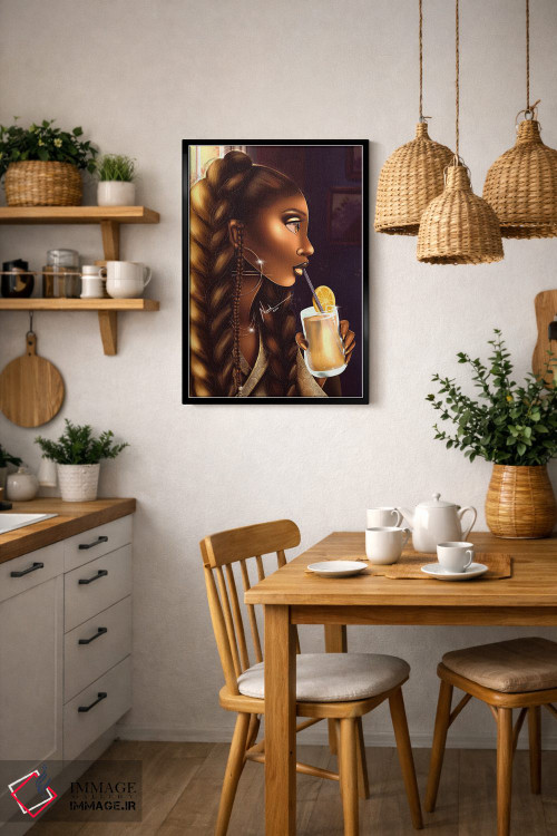 تابلو دکوراتیو آب لیمو اثر ناندی ال. فرناندز - D6B