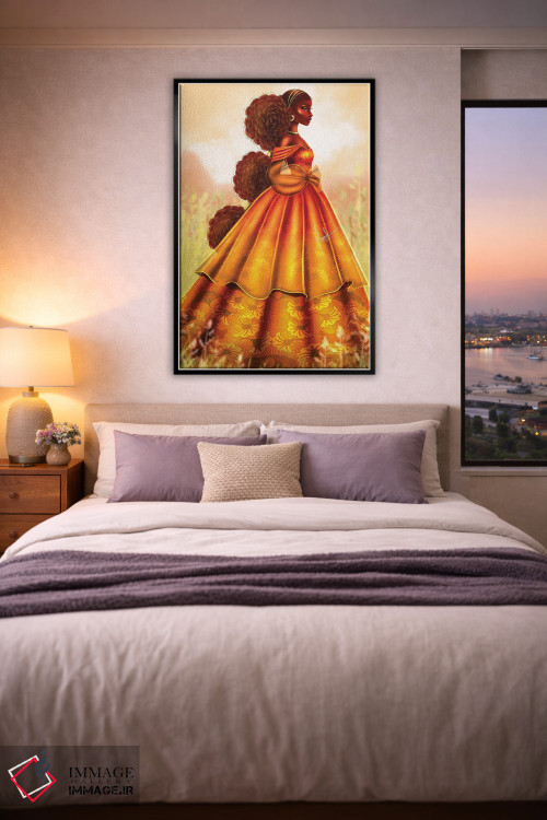 تابلو دکوراتیو شاهزاده کهربایی اثر ناندی ال. فرناندز - D4B