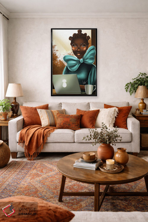 تابلو دکوراتیو بانتوها و روبان ها اثر ناندی ال. فرناندز - D2B