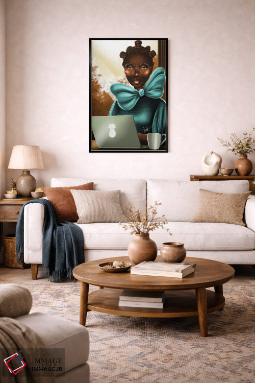 تابلو دکوراتیو بانتوها و روبان ها اثر ناندی ال. فرناندز - D3B