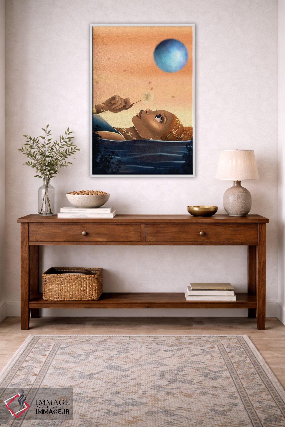 تابلو دکوراتیو آرزو اثر ناندی ال. فرناندز - D3W