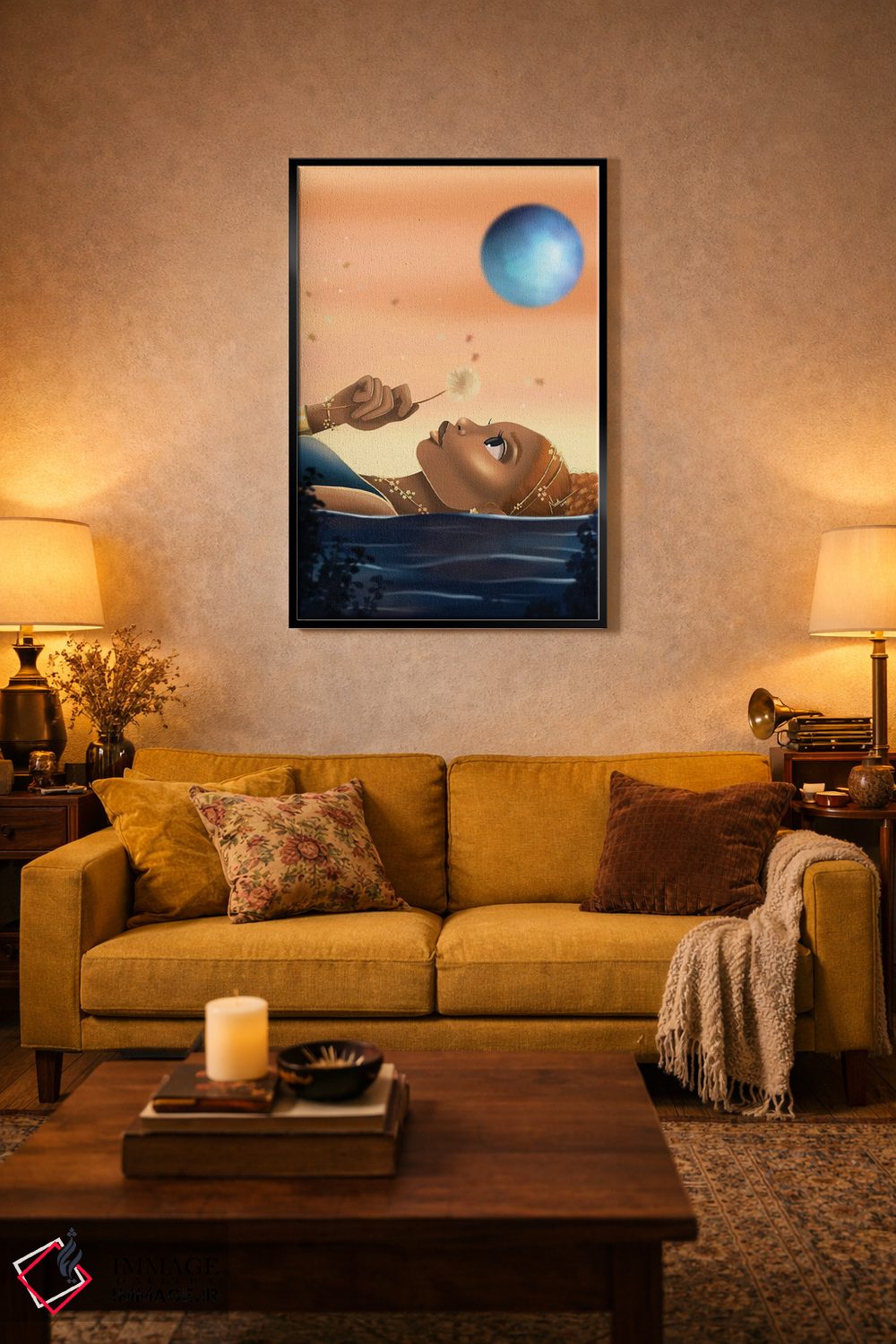 تابلو دکوراتیو آرزو اثر ناندی ال. فرناندز - D4B