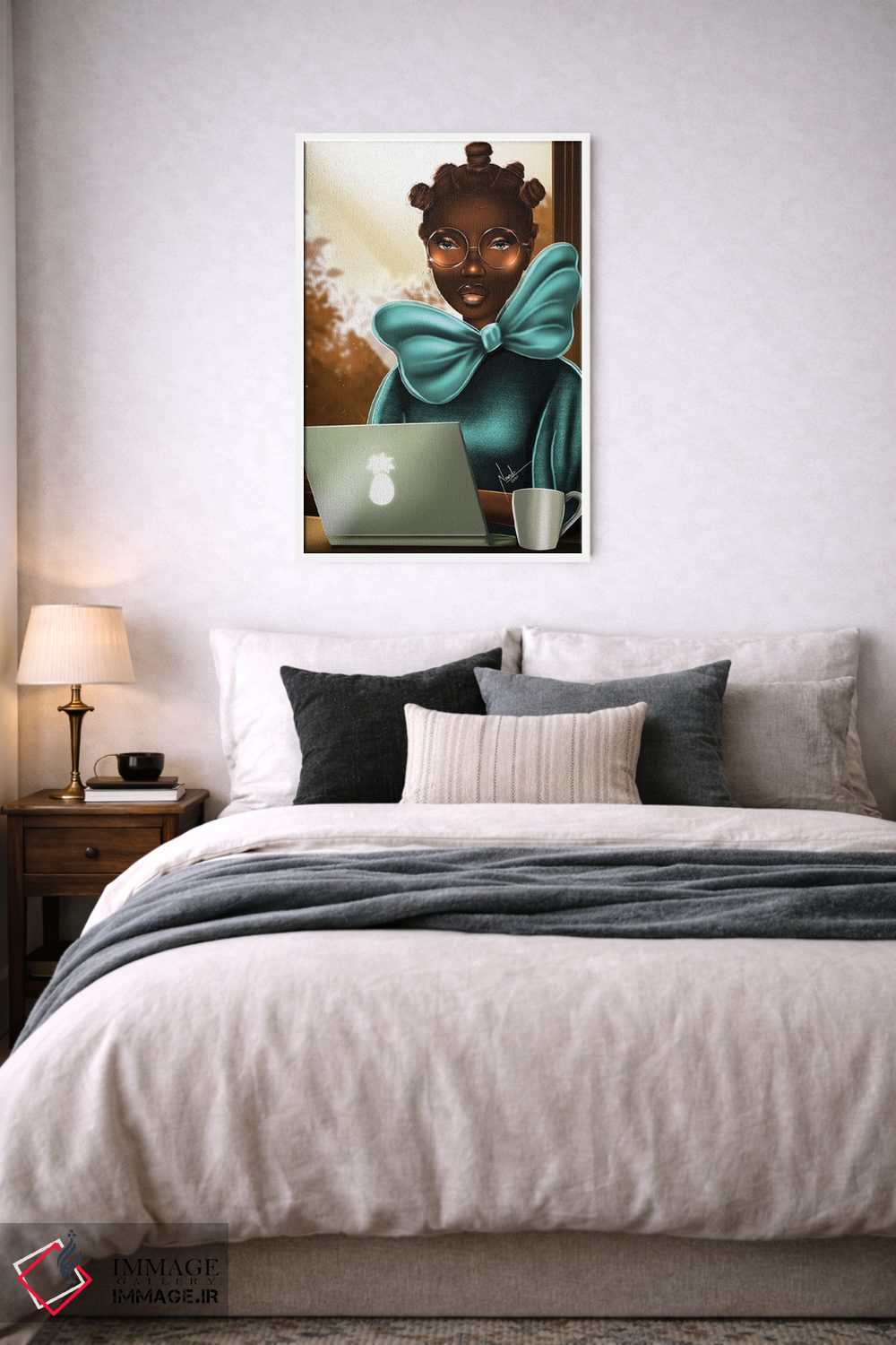 تابلو دکوراتیو بانتوها و روبان ها اثر ناندی ال. فرناندز - D5W