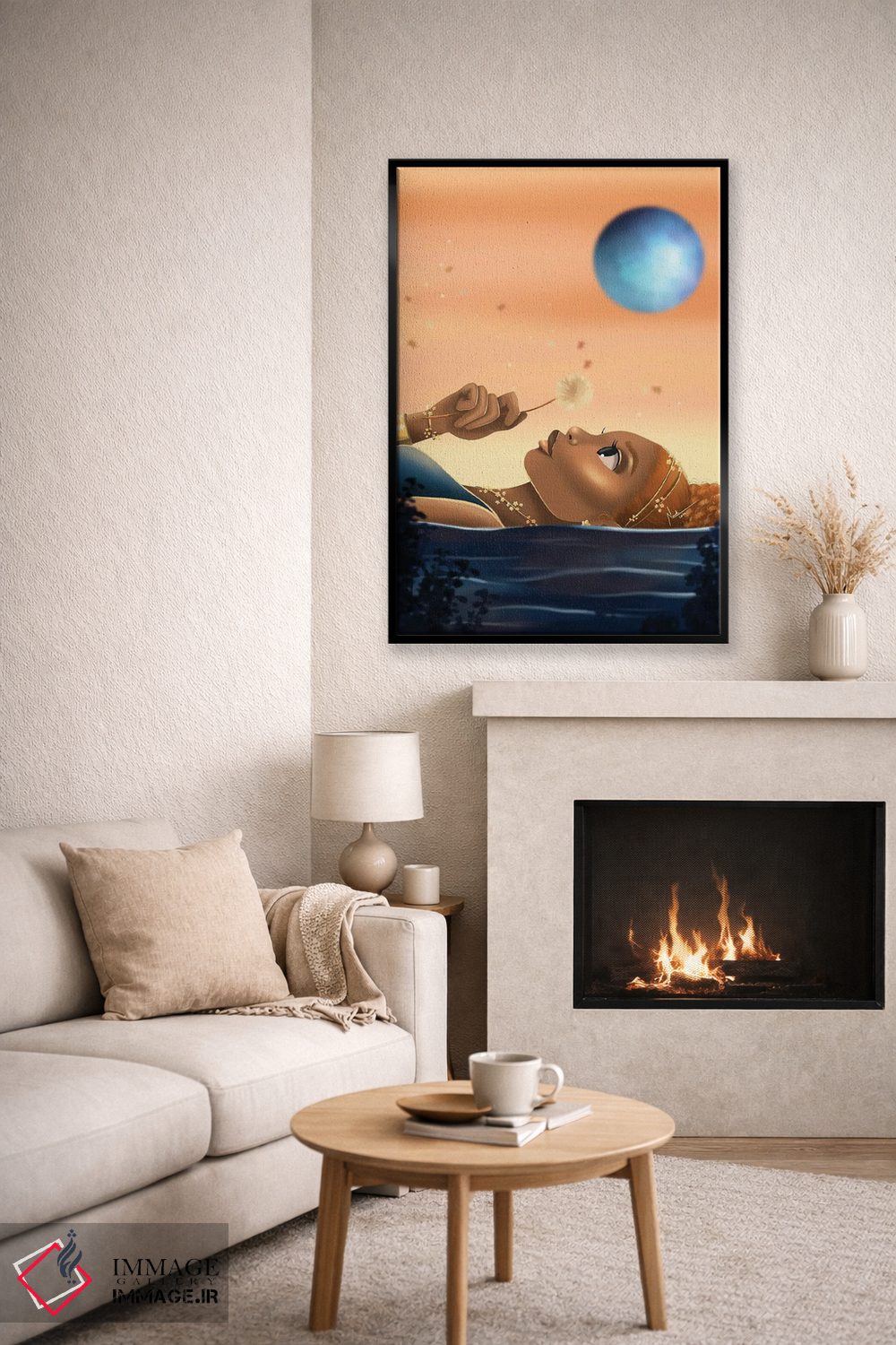 تابلو دکوراتیو آرزو اثر ناندی ال. فرناندز - D6B