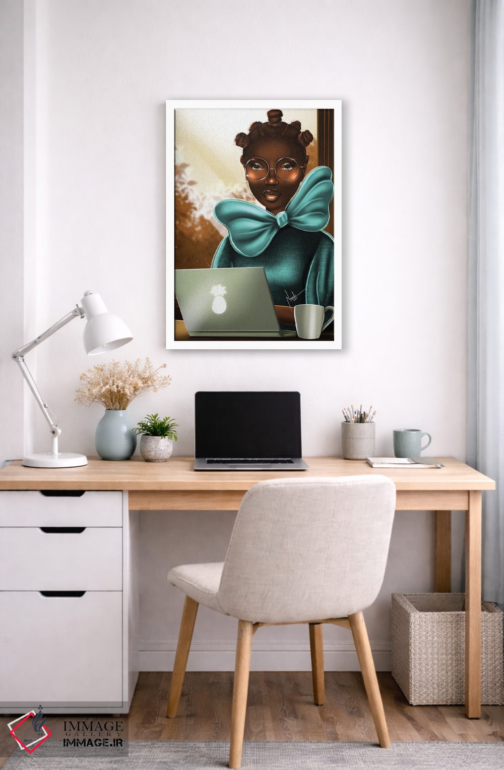 تابلو دکوراتیو بانتوها و روبان ها اثر ناندی ال. فرناندز - D6W