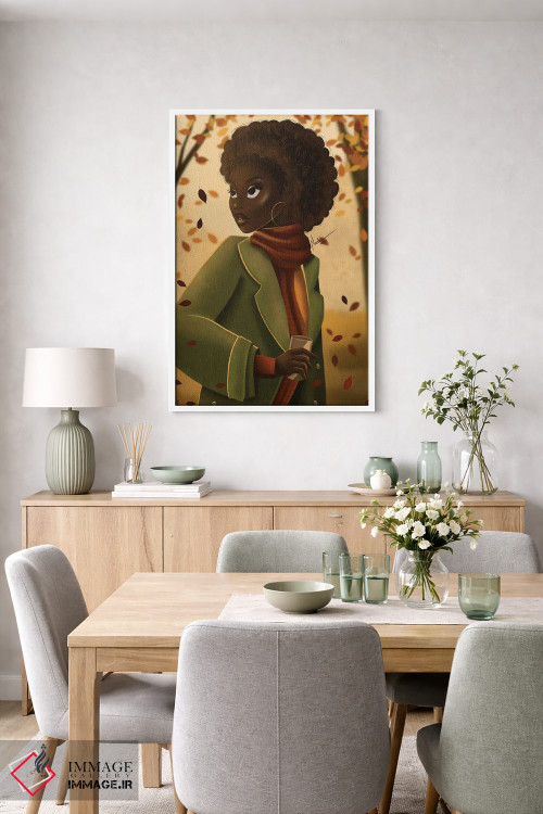 تابلو دکوراتیو سقوط پاییز اثر ناندی ال. فرناندز - D4W