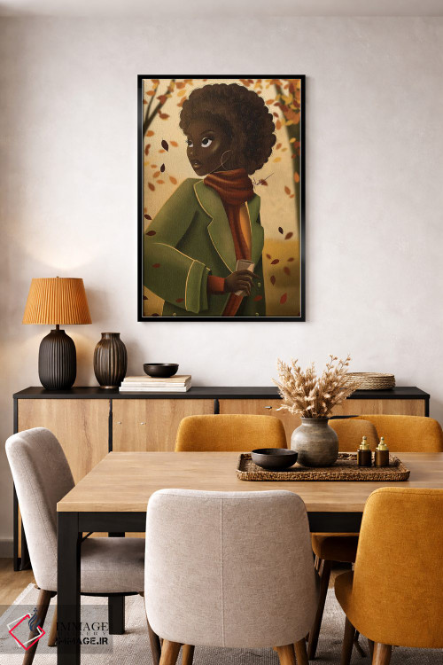 تابلو دکوراتیو سقوط پاییز اثر ناندی ال. فرناندز - D6B