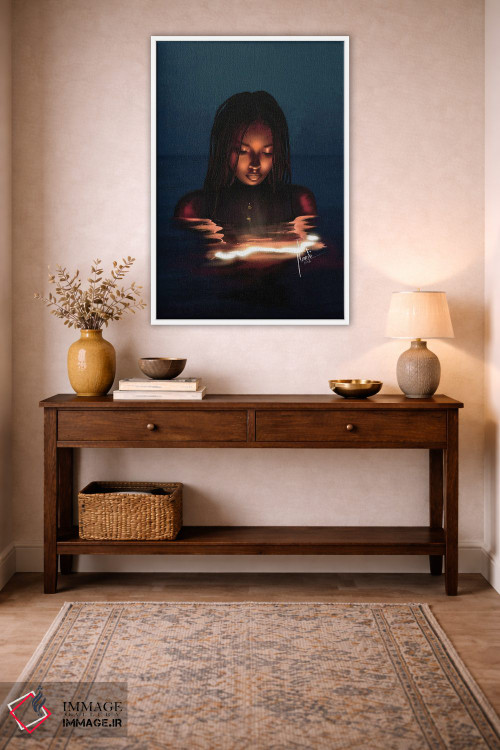 تابلو دکوراتیو نور درون اثر ناندی ال. فرناندز - D1W