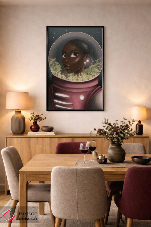 تابلو دکوراتیو در فضا اثر ناندی ال. فرناندز - D4B