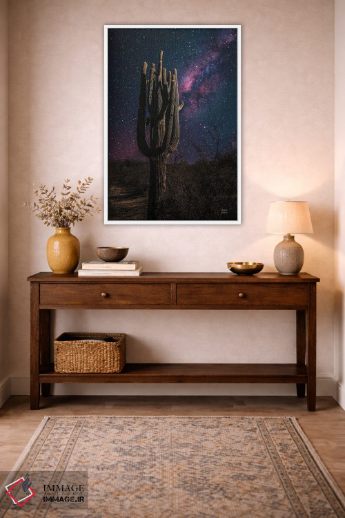 تابلو دکوراتیو شب های کویر اثر نیتن لارسون - D1W