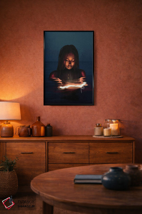 تابلو دکوراتیو نور درون اثر ناندی ال. فرناندز - D4B