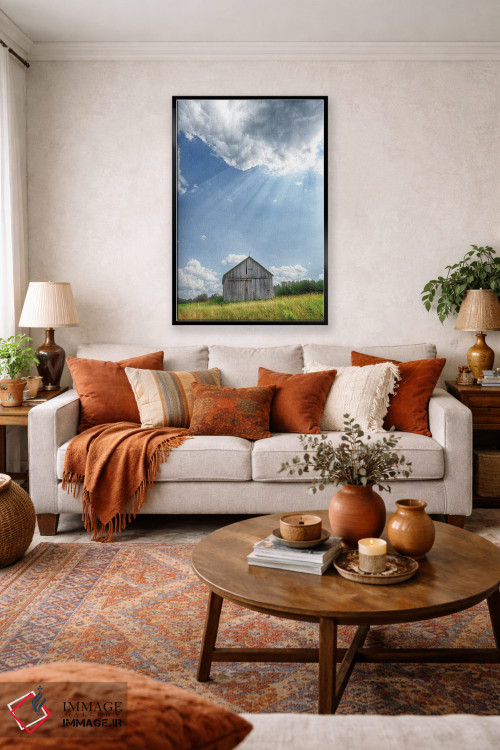 تابلو دکوراتیو پرتوهای انبار اثر نیتن لارسون - D3B