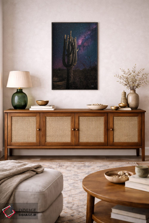 تابلو دکوراتیو شب های کویر اثر نیتن لارسون - D3B