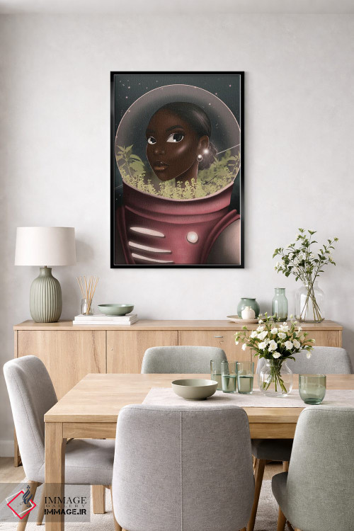 تابلو دکوراتیو در فضا اثر ناندی ال. فرناندز - D6B