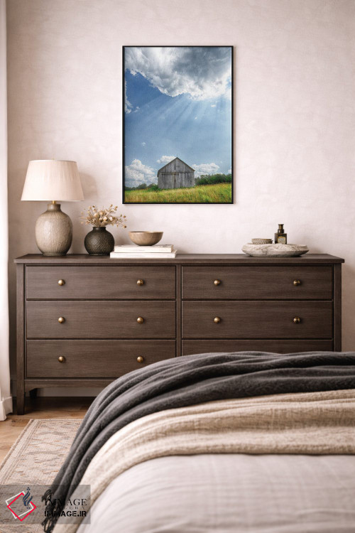 تابلو دکوراتیو پرتوهای انبار اثر نیتن لارسون - D4B