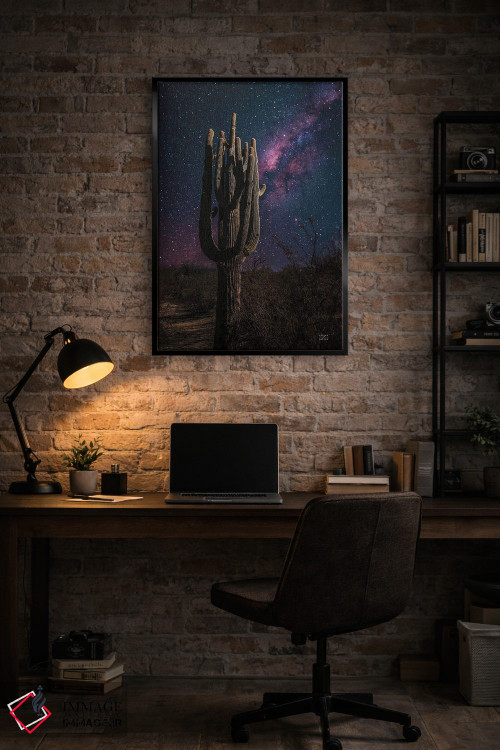 تابلو دکوراتیو شب های کویر اثر نیتن لارسون - D5B