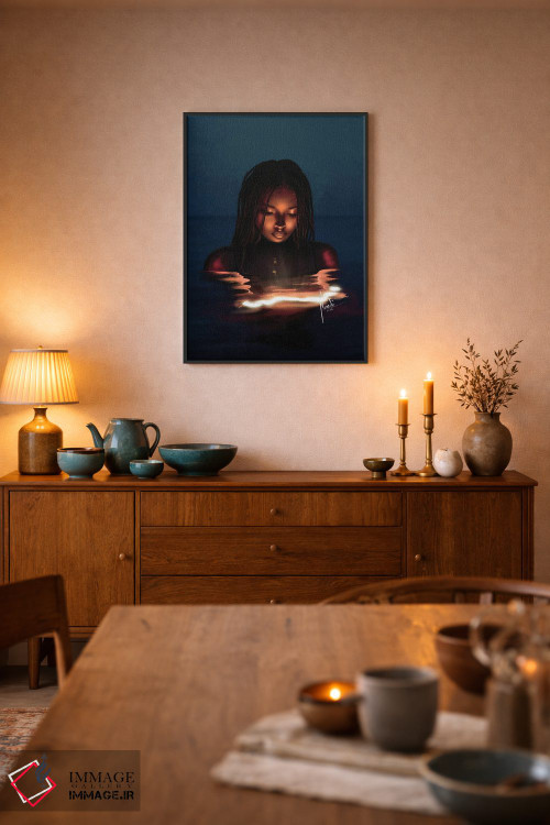 تابلو دکوراتیو نور درون اثر ناندی ال. فرناندز - D6B