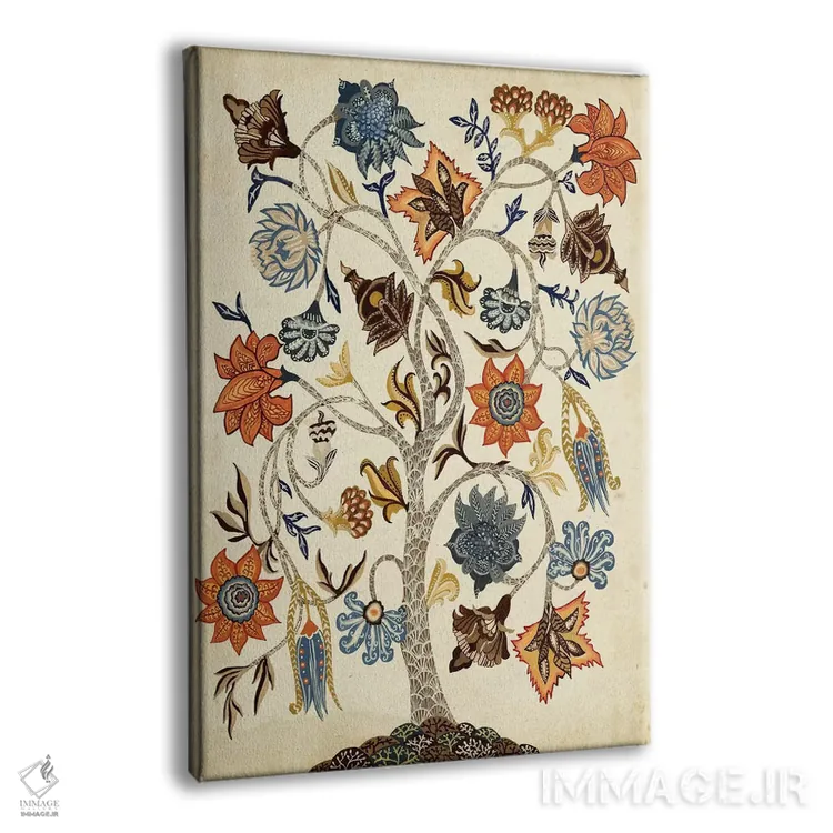 تابلو دکوراتیو درخت زندگی کلاسیک اثر نائومی مک کاویت - نمای پرسپکتیو محصول