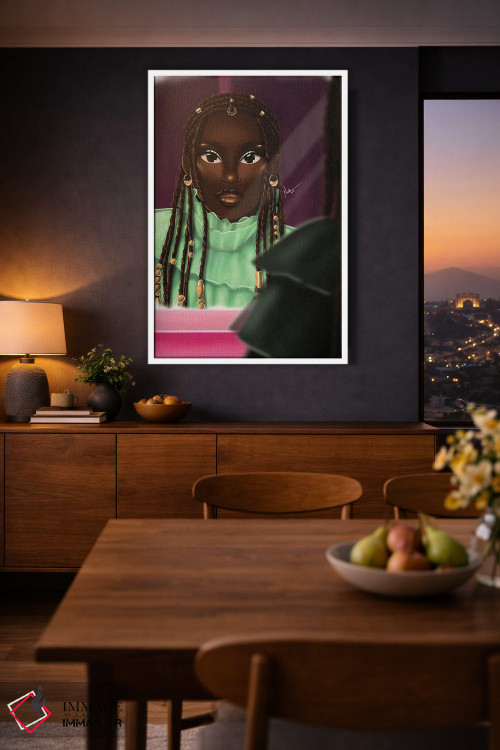 تابلو دکوراتیو بازتاب اثر ناندی ال. فرناندز - D2W