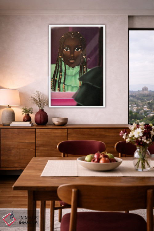 تابلو دکوراتیو بازتاب اثر ناندی ال. فرناندز - D3W