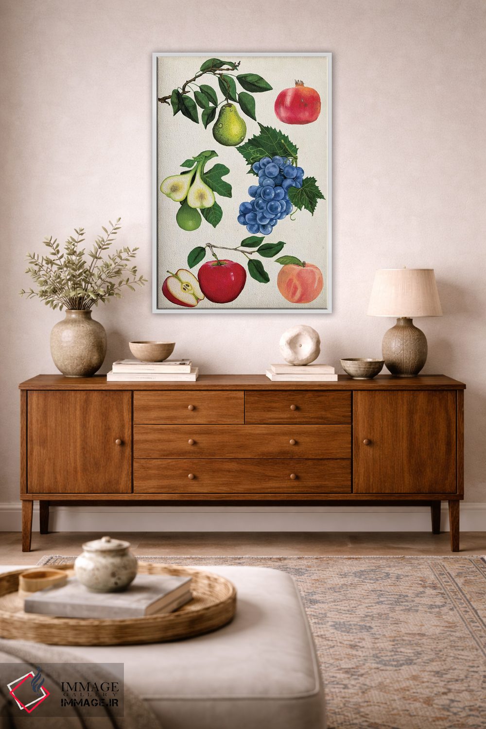تابلو دکوراتیو مجموعه میوه ها یک اثر نائومی مک کاویت - D4W
