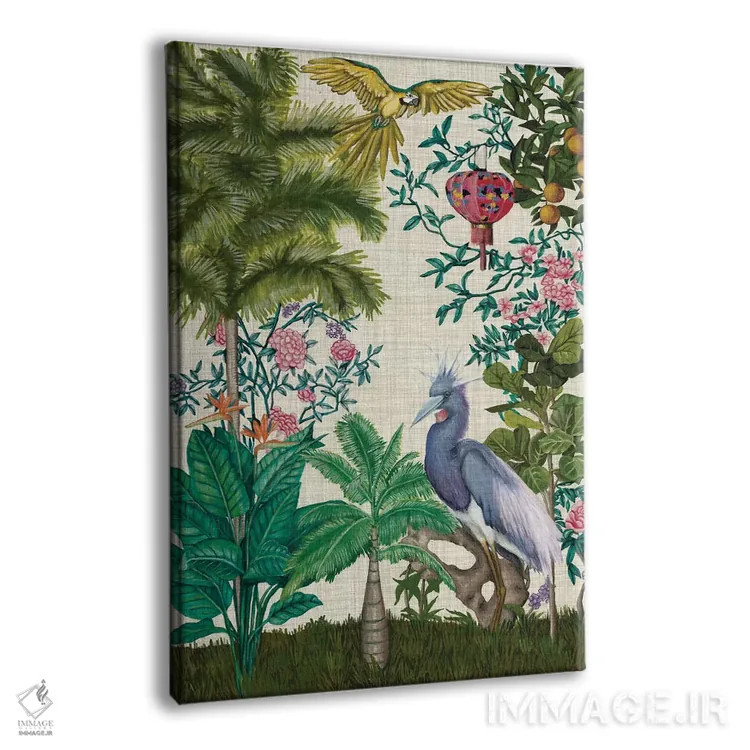 تابلو دکوراتیو چینوزری بهشت یک اثر نائومی مک کاویت - نمای پرسپکتیو محصول