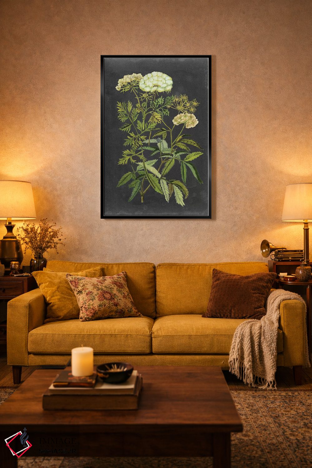 تابلو دکوراتیو گل های اکس لیبریس یک اثر نائومی مک کاویت - D5B