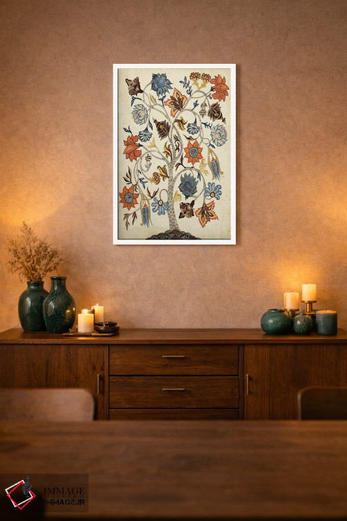 تابلو دکوراتیو درخت زندگی کلاسیک اثر نائومی مک کاویت - D1W