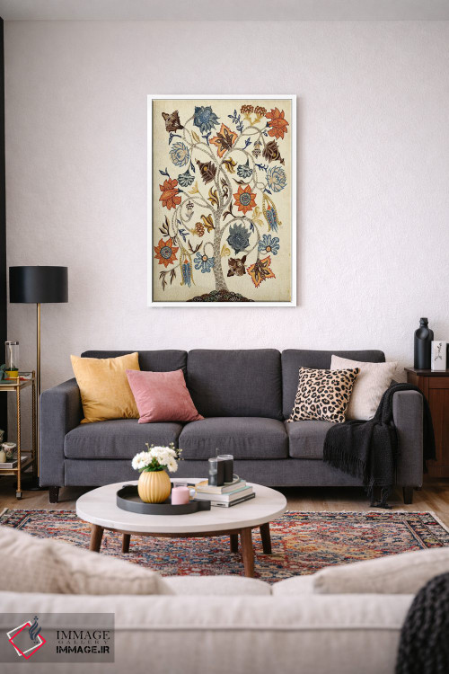 تابلو دکوراتیو درخت زندگی کلاسیک اثر نائومی مک کاویت - D3W