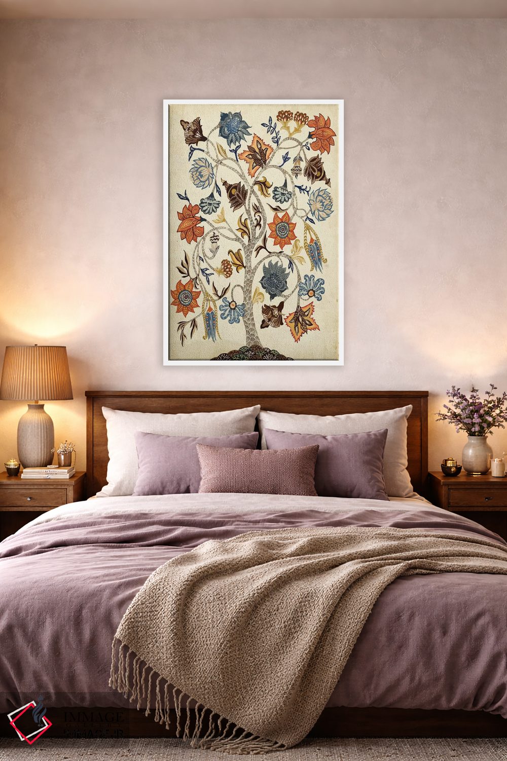 تابلو دکوراتیو درخت زندگی کلاسیک اثر نائومی مک کاویت - D4W