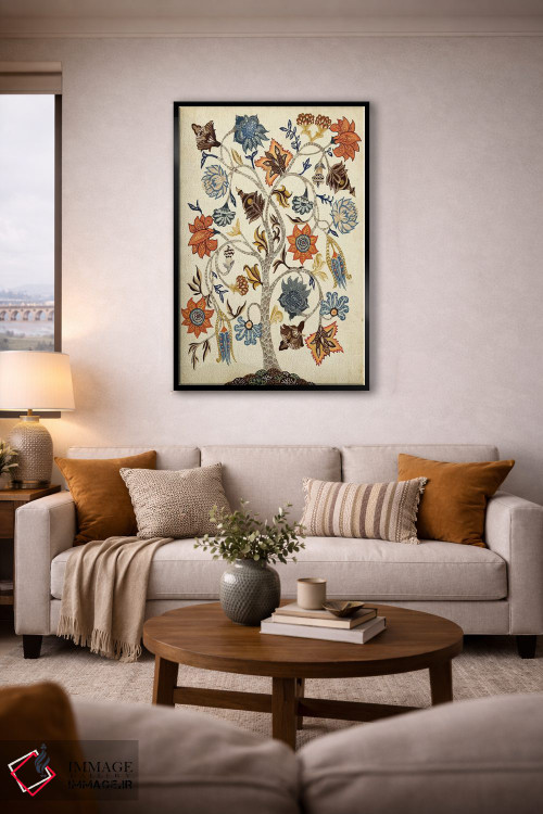 تابلو دکوراتیو درخت زندگی کلاسیک اثر نائومی مک کاویت - D6B